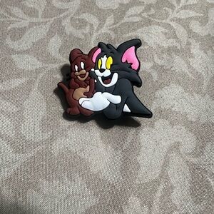 Tom And Jerry Cartoon Characters Croc Shoe Charm Accessory For Crocs 1 Piece